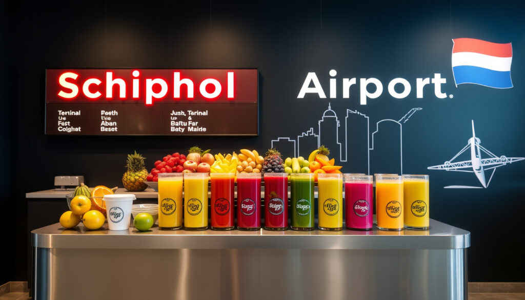 Joe en The Juice locaties in Nederland en op Schiphol