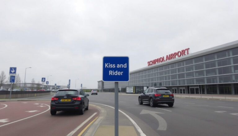 Kiss & Ride Schiphol: locatie, duur en tips