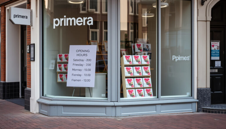 Primera in de buurt: winkels, openingstijden en cadeaukaart